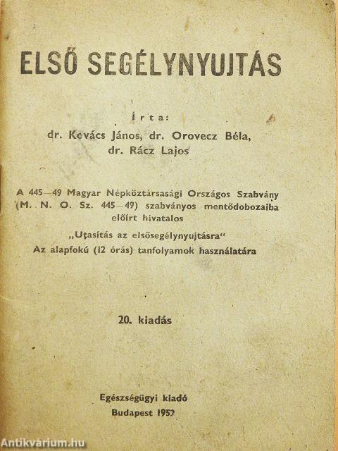 Első segélynyujtás