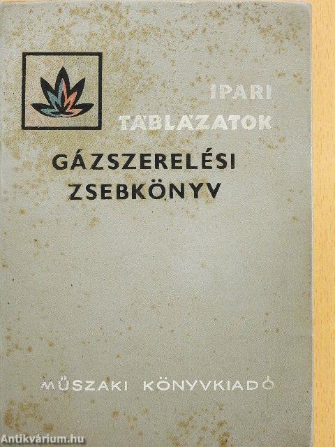 Gázszerelési zsebkönyv