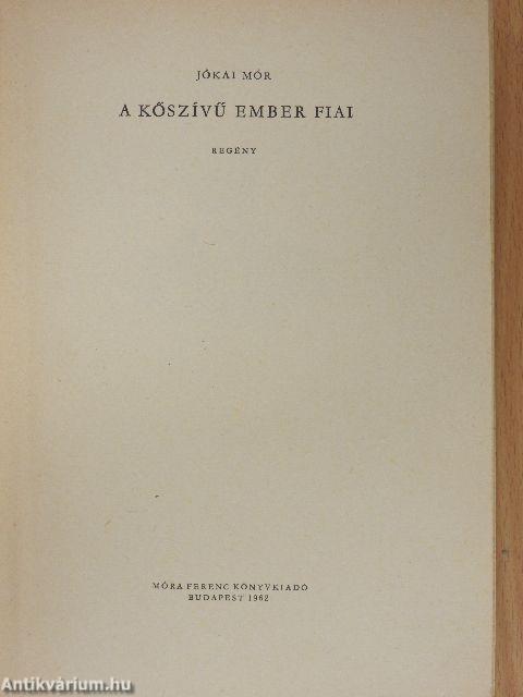 A kőszívű ember fiai