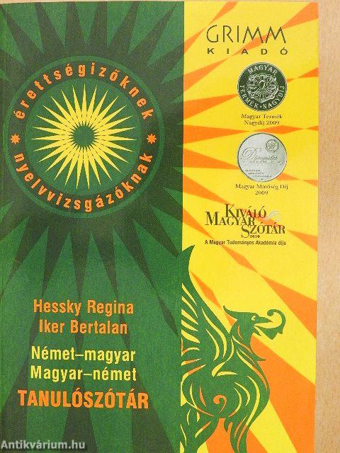 Német-magyar/magyar-német tanulószótár érettségizőknek és nyelvvizsgázóknak