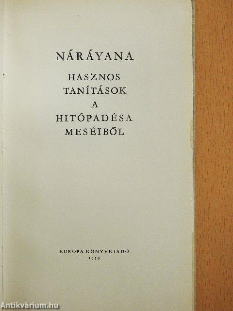 Hasznos tanítások a Hitópadésa meséiből