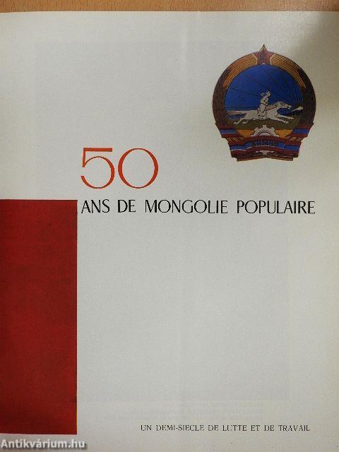 50 ans de Mongolie Populaire
