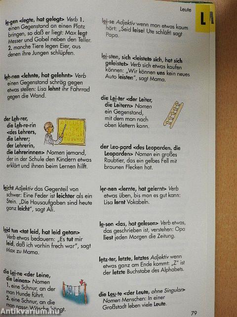Pons Junior - Illustriertes Wörterbuch Deutsch