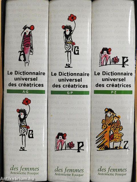 Le Dictionnaire Universel des Créatrices 1-3.