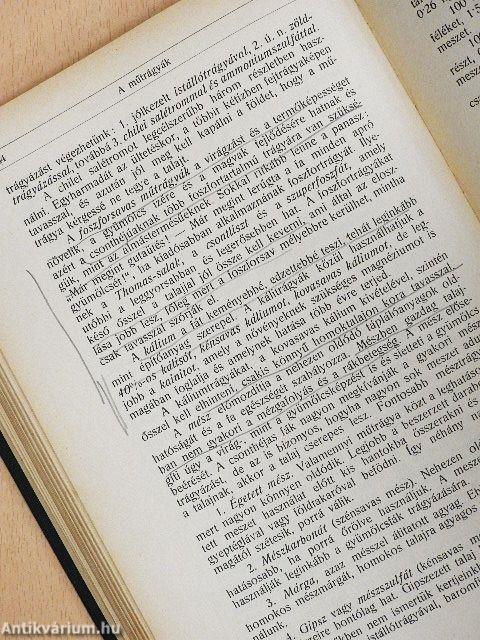 A törpe gyümölcsfák ültetése és gondozása/Gyümölcstermelők naptára 1942.