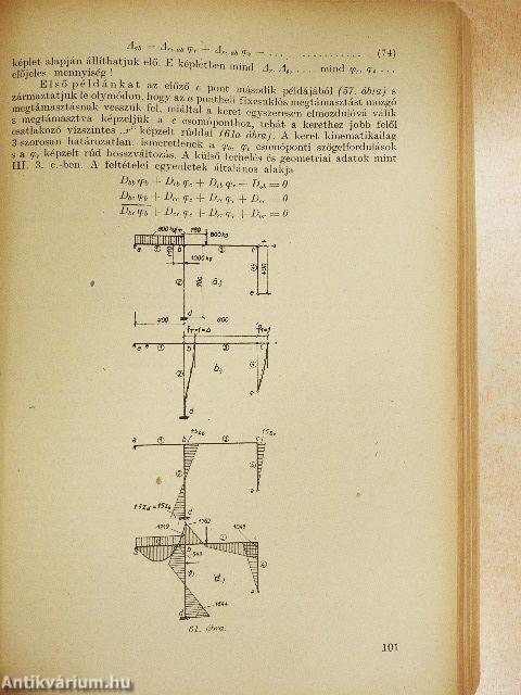 Keretek elmélete és számítása