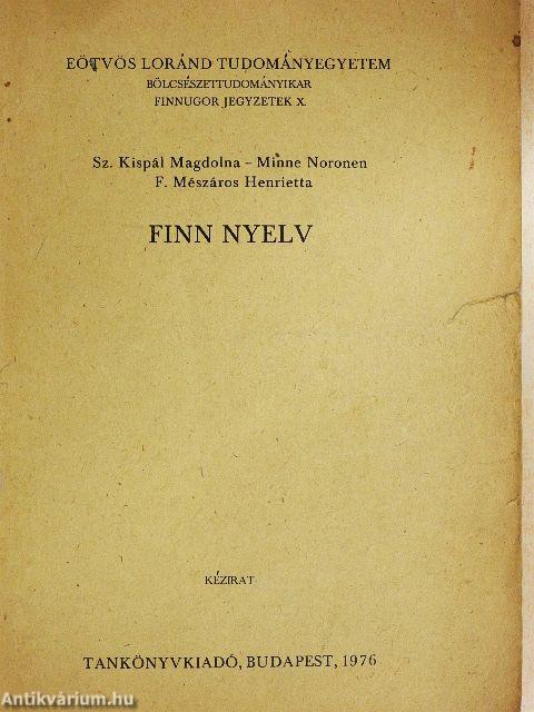 Finn nyelv