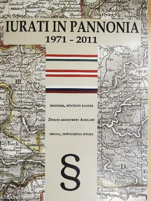 Iurati in Pannonia 1971-2011