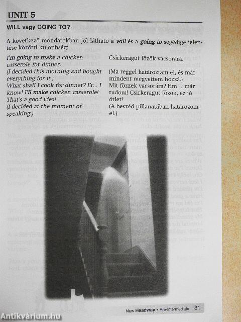 New Headway - Pre-Intermediate - Angol-magyar szójegyzék és nyelvtani összefoglaló