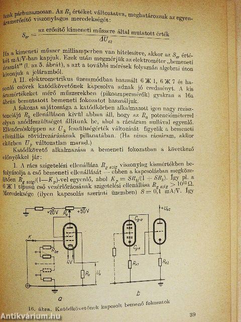 Egyenáramú jelek erősítése