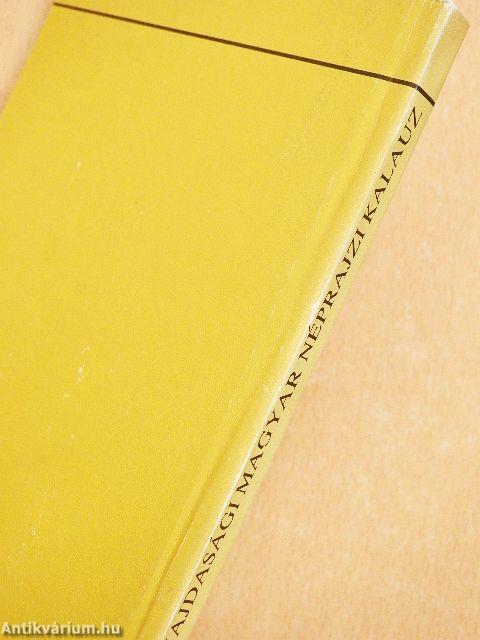 Vajdasági magyar néprajzi kalauz