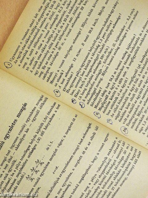 Fizikai példatár középiskolásoknak I.