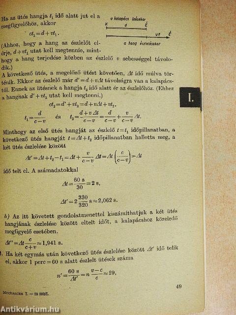 Fizikai példatár középiskolásoknak I.