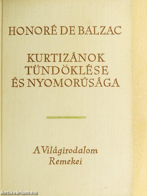Kurtizánok tündöklése és nyomorúsága