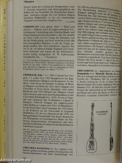 Das Grosse Lexikon der Musik 1-10.