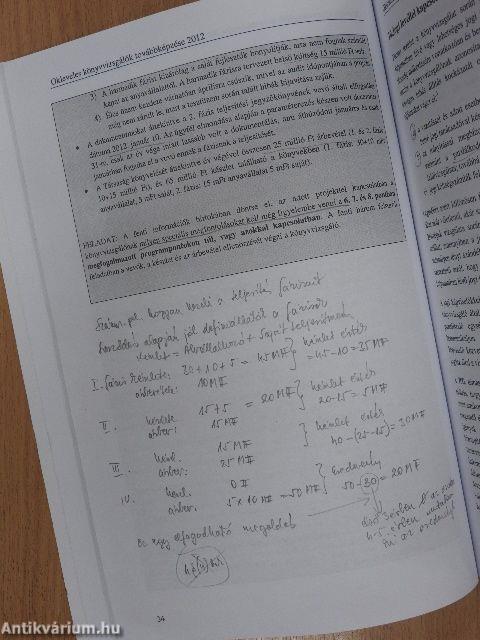 Könyvvizsgálók kötelező szakmai továbbképzése 2012