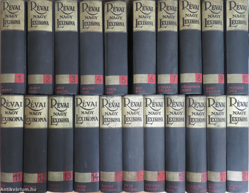 Révai nagy lexikona 1-21.