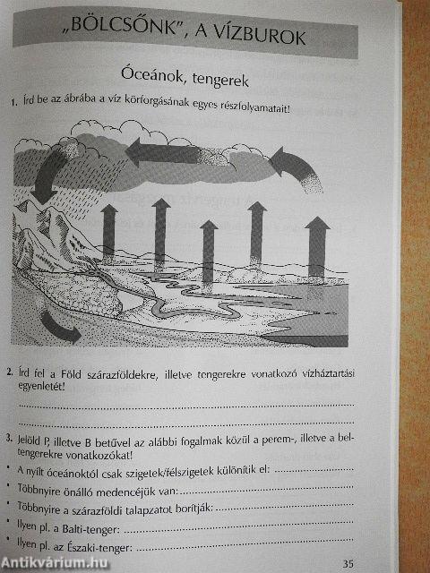 Általános természetföldrajz munkafüzet
