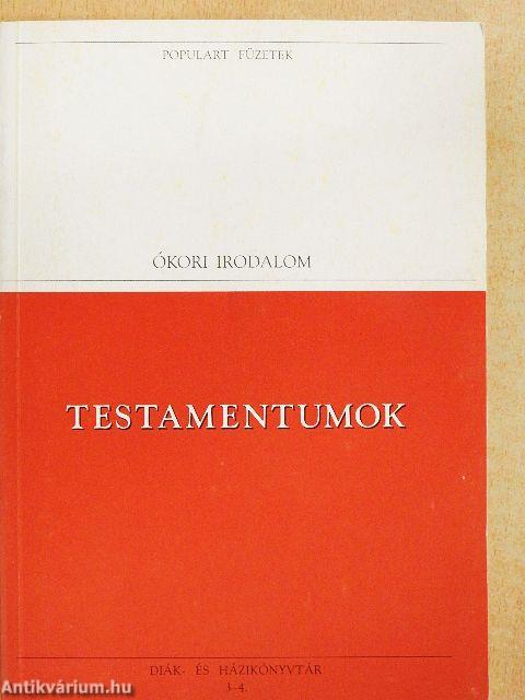 Testamentumok