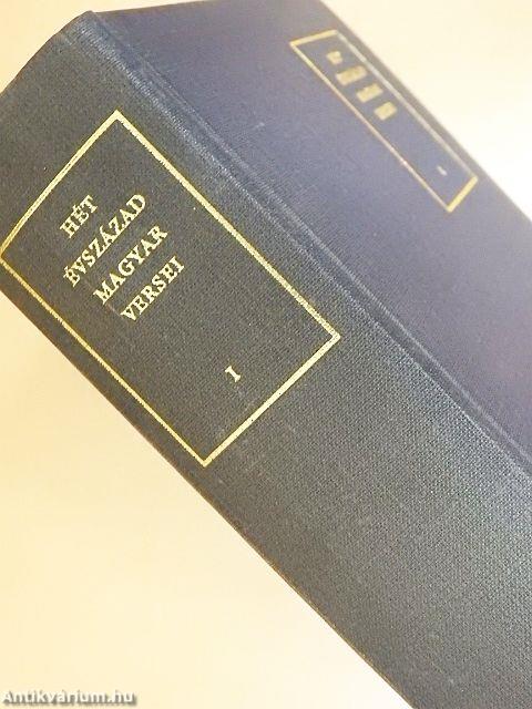 Hét évszázad magyar versei I-III.