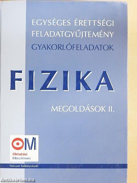 Fizika megoldások II.