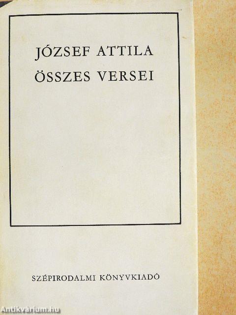 József Attila összes versei