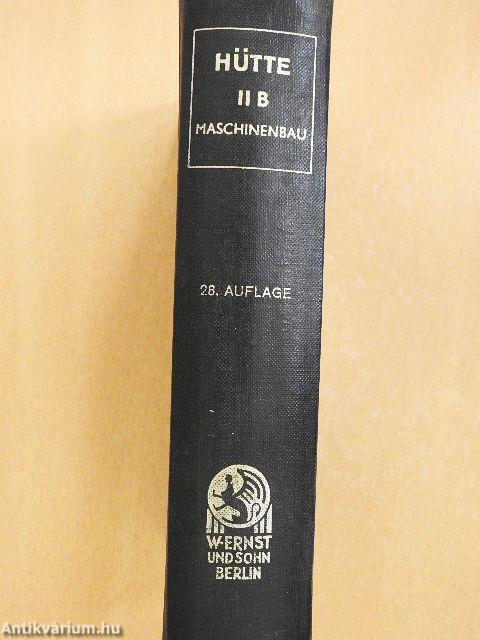 Hütte - Des Ingenieurs Taschenbuch II B (töredék)