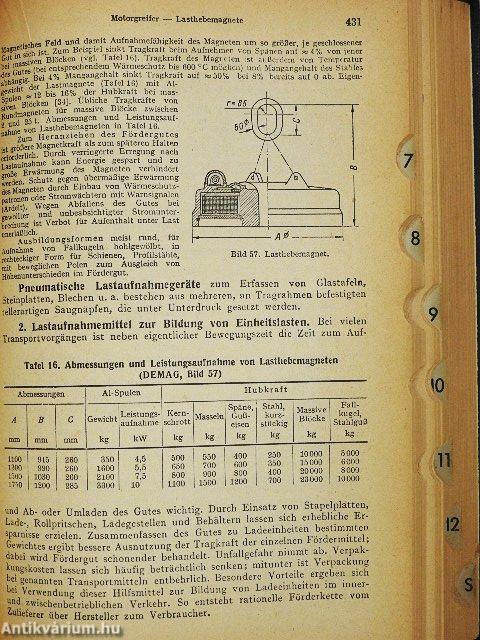 Hütte - Des Ingenieurs Taschenbuch II B (töredék)