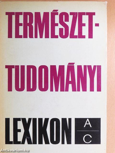 Természettudományi lexikon 1-6.