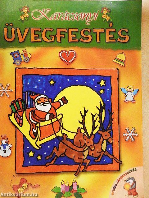 Karácsonyi üvegfestés