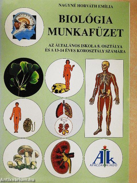 Biológia munkafüzet 8.