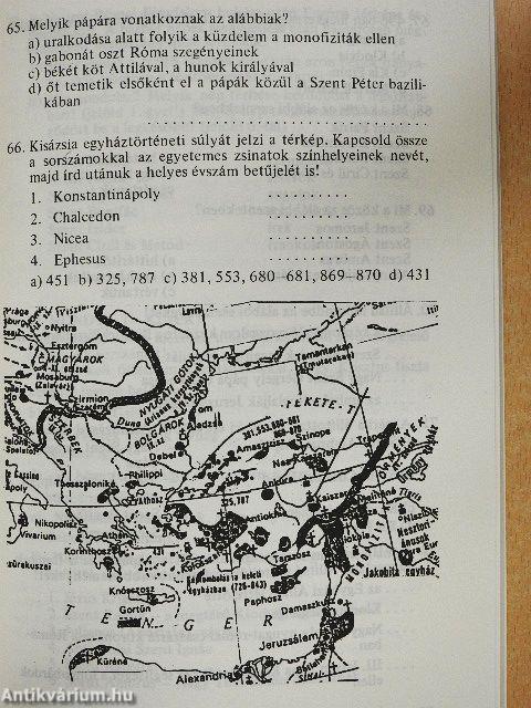 Egyháztörténeti feladatgyűjtemény