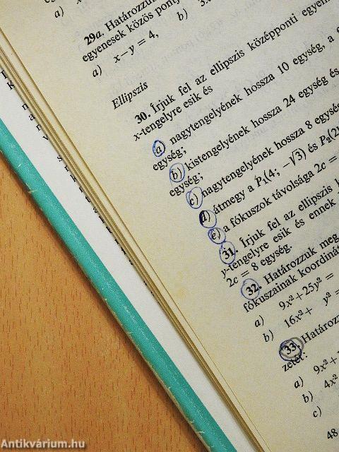 Elemi matematikai példatár I.