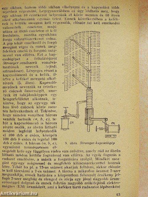 Távjelző- és távbeszélőtechnika II.