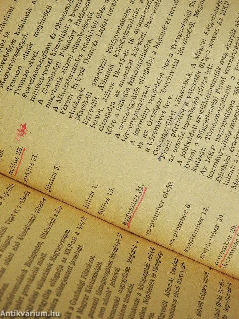 A magyar és a nemzetközi munkásmozgalom története 1945-1972