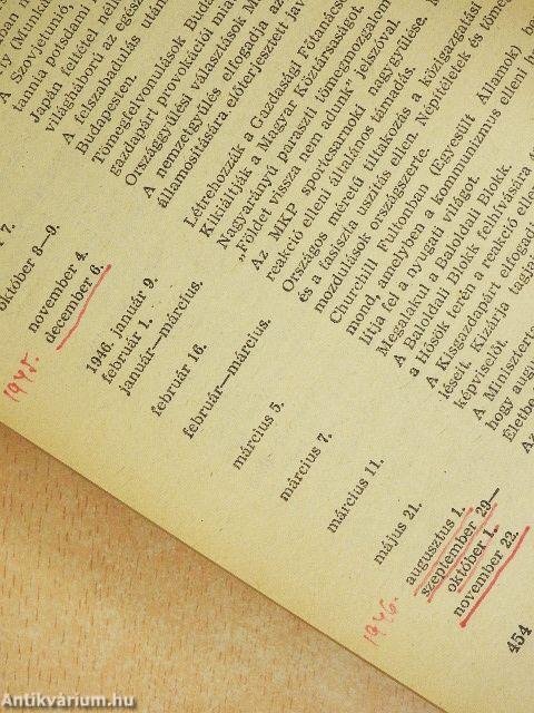 A magyar és a nemzetközi munkásmozgalom története 1945-1972