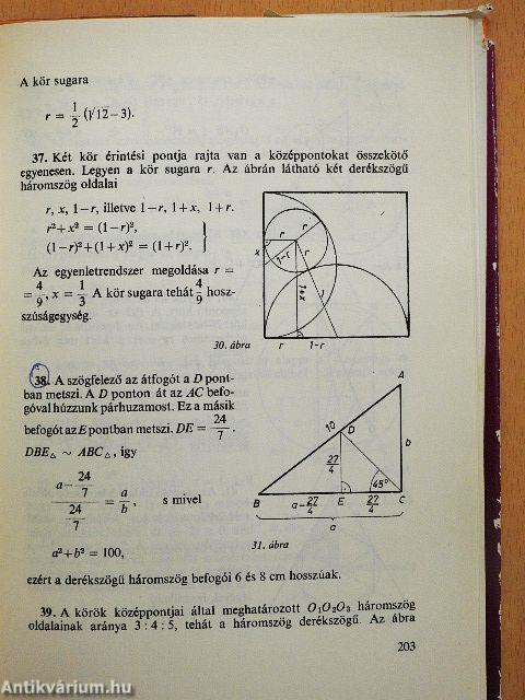 Elemi matematikai példatár II.