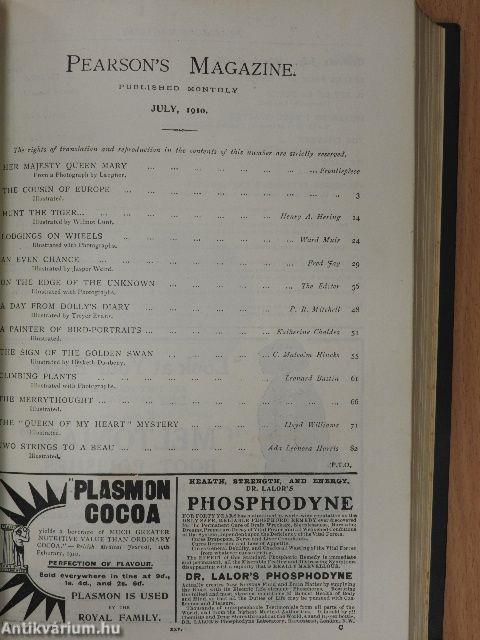 Pearson's Magazine 1910. (nem teljes évfolyam) I-II.