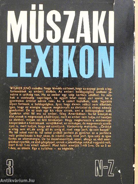 Műszaki lexikon 3.