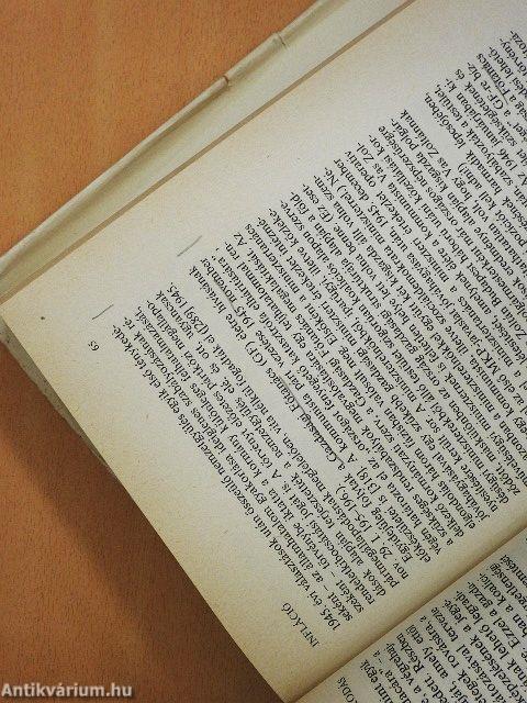 A hazai gazdaság négy évtizedének története 1945-1985. I.