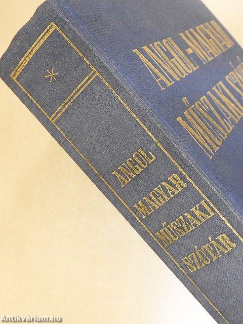 Angol-magyar műszaki szótár