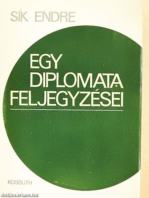 Egy diplomata feljegyzései