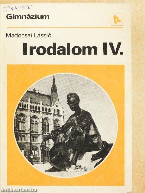 Irodalom IV.