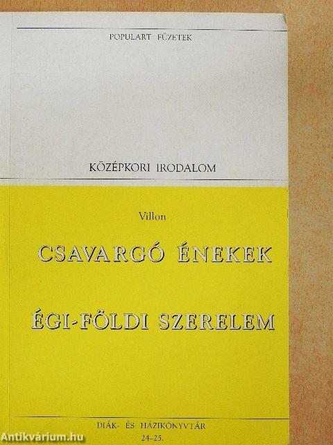 Csavargó énekek/Égi-földi szerelem