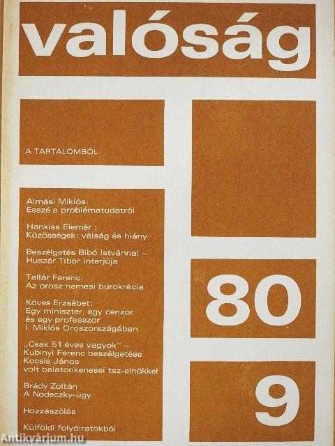 Valóság 1980. szeptember