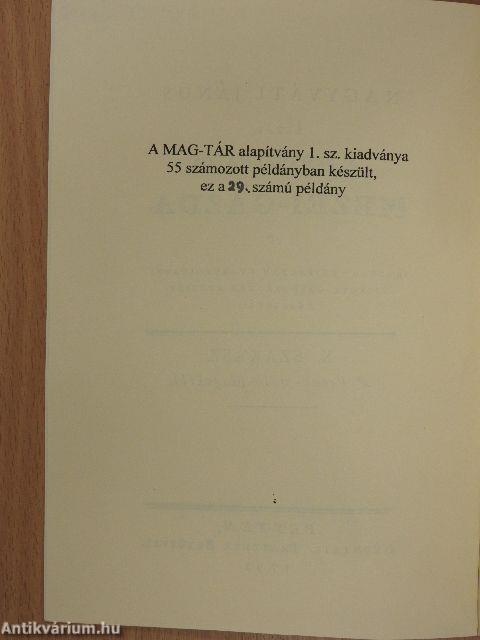 A' vetni-való magokról