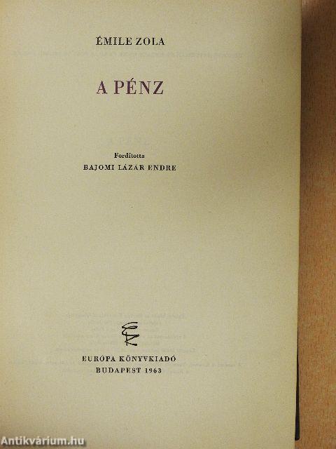A pénz