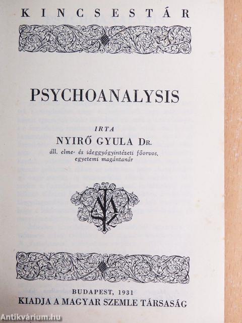 Psychoanalysis