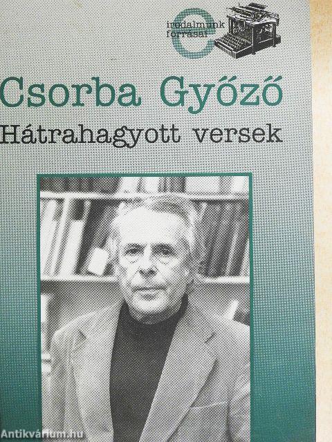 Hátrahagyott versek