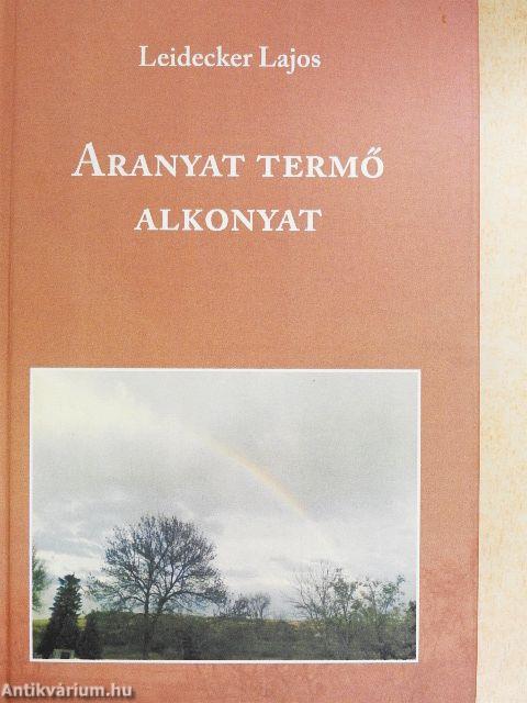 Aranyat termő alkonyat